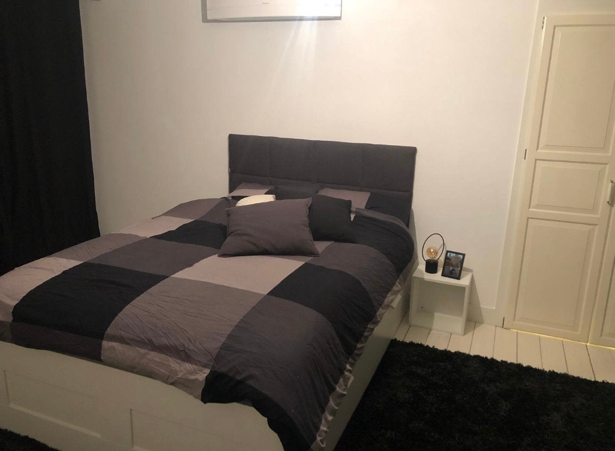 140x200 bed IKEA, Huis en Inrichting, Ophalen, Wit, Tweepersoons, 140 cm