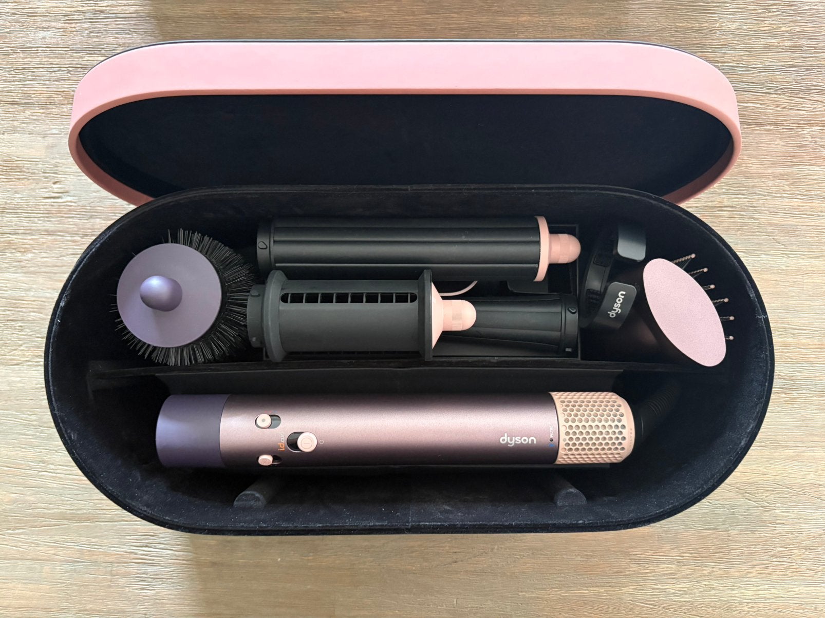 Dyson airwrap i.d. straight & wavy, Sieraden, Tassen en Uiterlijk, Uiterlijk | Haarverzorging, Ophalen, Zo goed als nieuw, Föhn of Haardroger