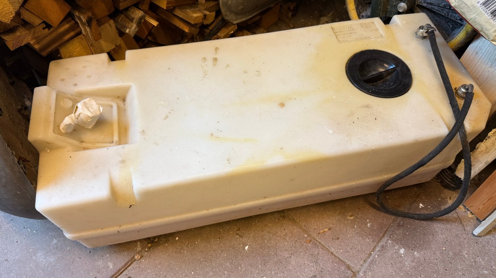 VETUS dieselbrandstoftank incl. aansluitingen, 80 liter, Watersport en Boten, Ophalen, Gebruikt, Motor en Techniek, Zeilboot of Motorboot
