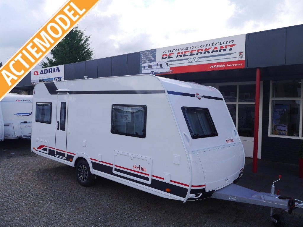 Bürstner Premio 460 TS, Caravans en Kamperen, Caravans, Rondzit, Bedrijf, Overige typen, Bürstner