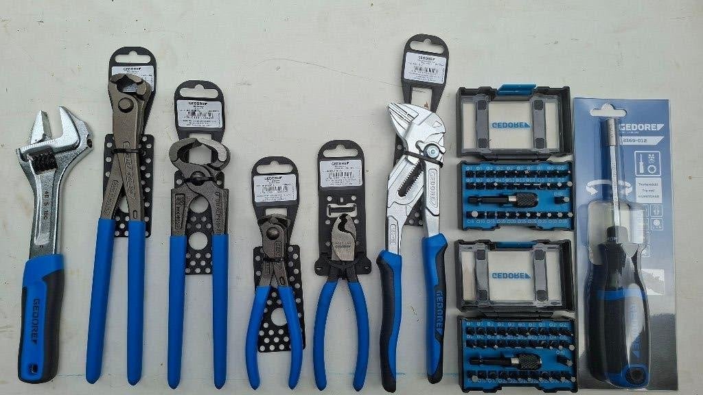 9 Delige GEDORE tangen set kniptangen sleuteltang enz. NIEUW, Auto diversen, ., Nieuw, Ophalen of Verzenden, .