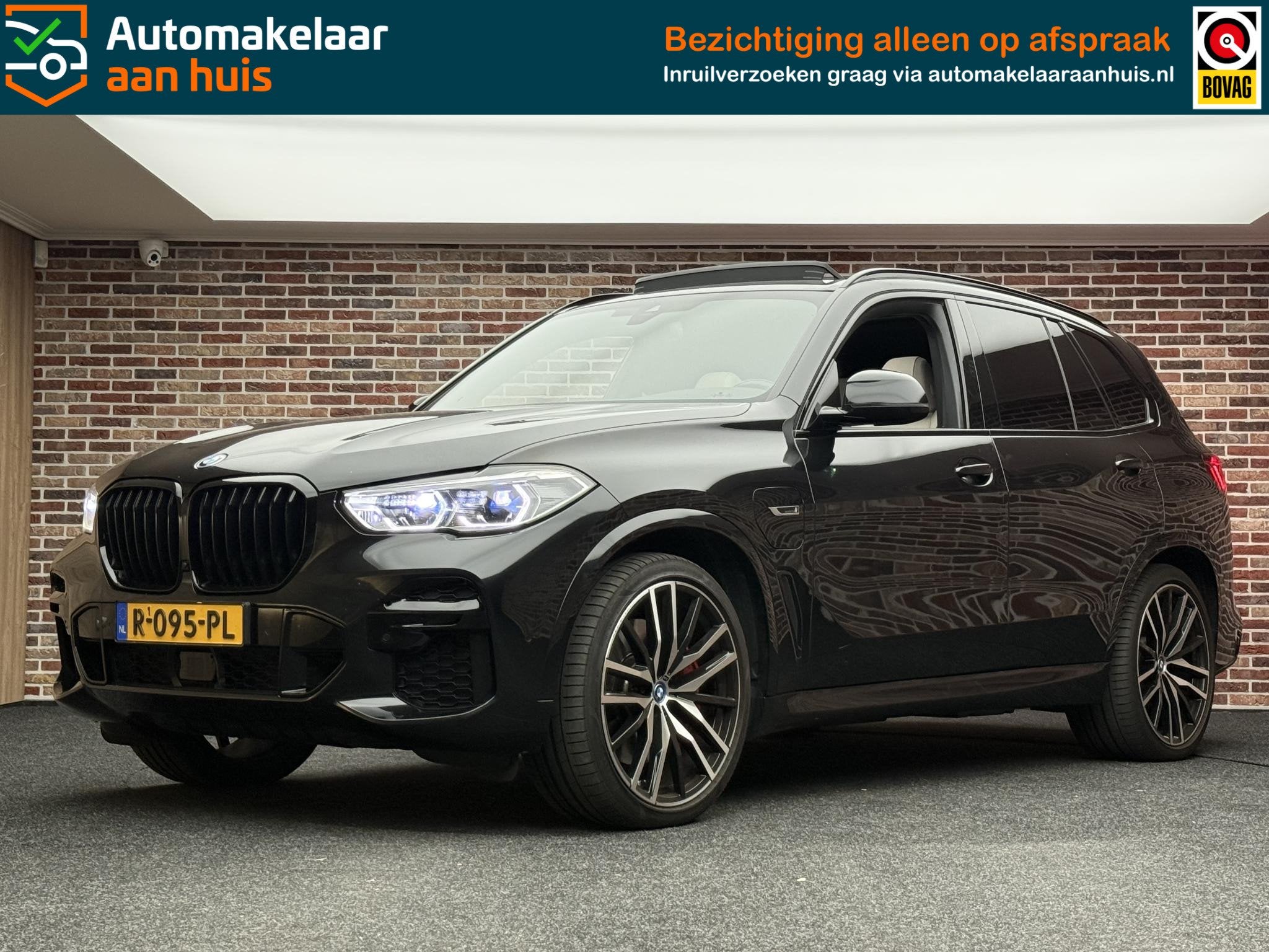 BMW X5 xDrive45e High Executive, Auto's, BMW, Gebruikt, 394 pk, Zwart, Automatische klimaatregeling