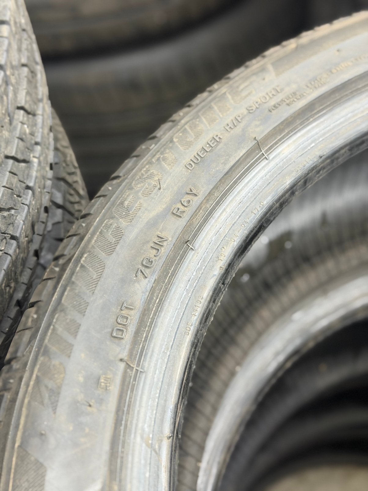 4x 235 45 19 bridgestone zomer zgan €80 pst all incl, Ophalen, Zomerbanden, Band(en)