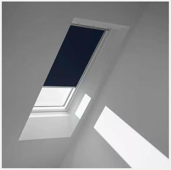 Velux rolgordijn blauw (wit) DKL 1100SWL PK10, 80 tot 120 cm, 120 tot 160 cm, Nieuw, Ophalen of Verzenden