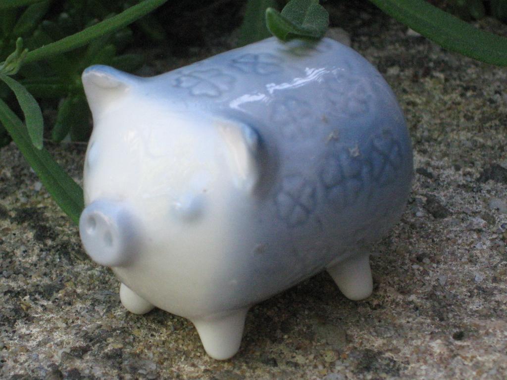 Aquincum Budapest Porzellan Lucky Pig / Varken, Ophalen, Zo goed als nieuw, Dier