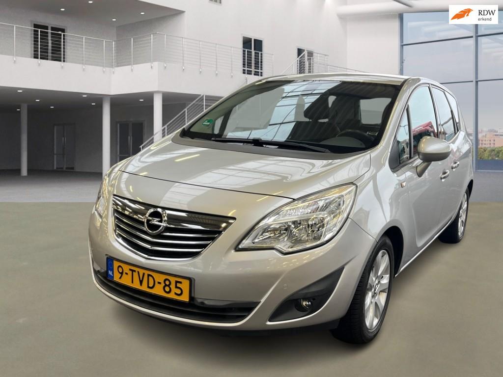 Opel Meriva 1.4 Turbo Cosmo, Auto's, Opel, Bedrijf, Te koop, Meriva, ABS, Airbags, Airconditioning, Automatische klimaatregeling
