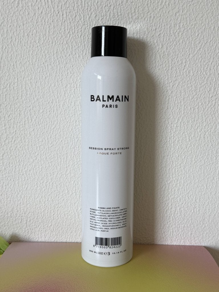Balmain Session Spray Strong haarspray / haarlak, Verzenden, Nieuw, Gel, Wax, Haarlak of Mousse