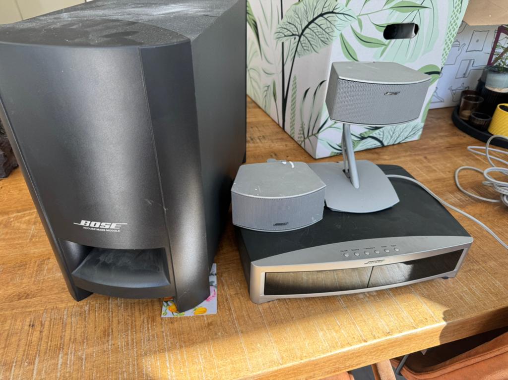 Bose 321 Speakerset, Audio, Tv en Foto, Home Cinema-sets, Ophalen, Gebruikt, Overige merken, Overige spelers