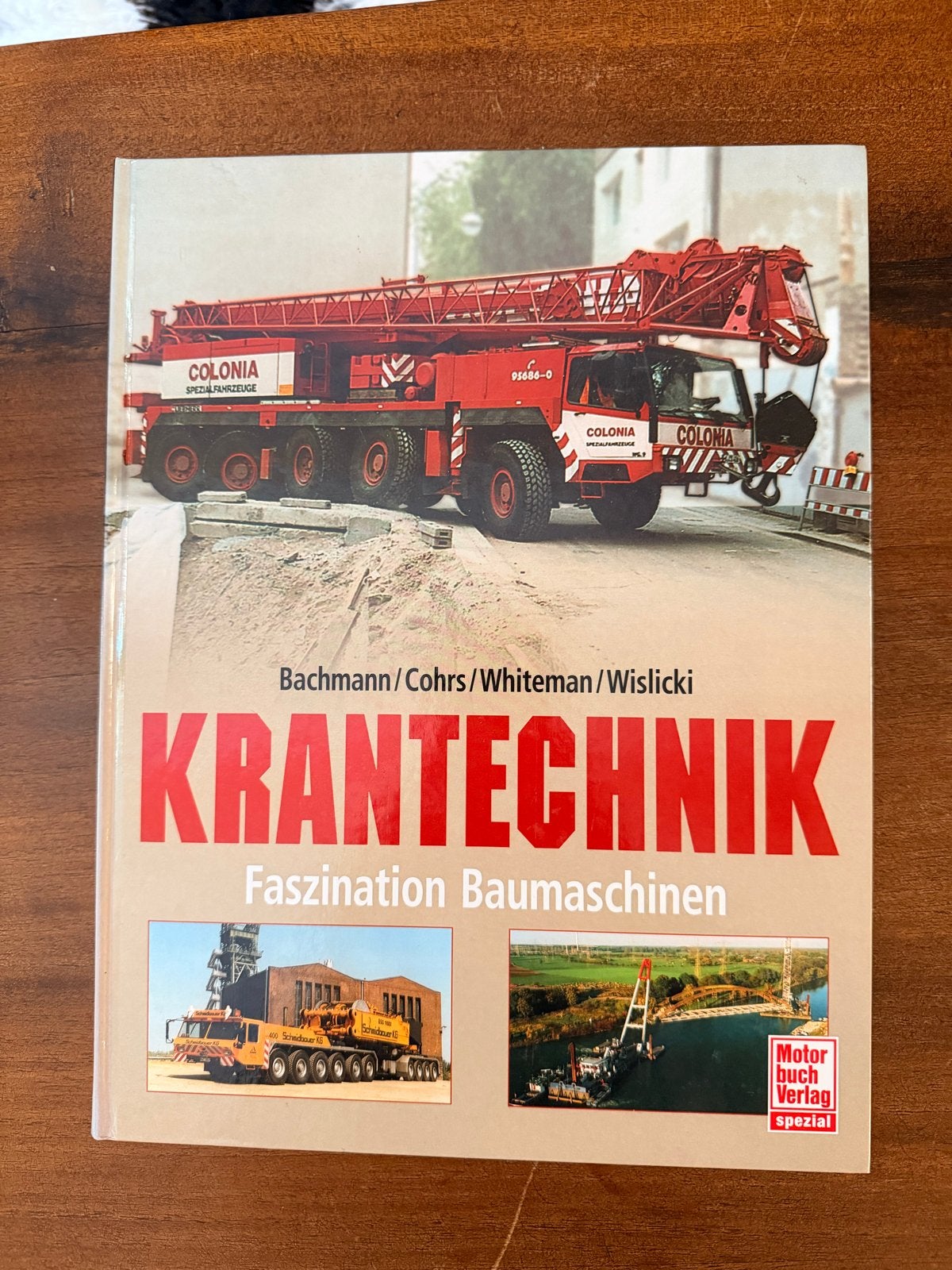 Krantecnik: Fascinatie Baumaschinen - Bachmann/Cohrs, Boeken, Ophalen of Verzenden, Zo goed als nieuw, Overige onderwerpen