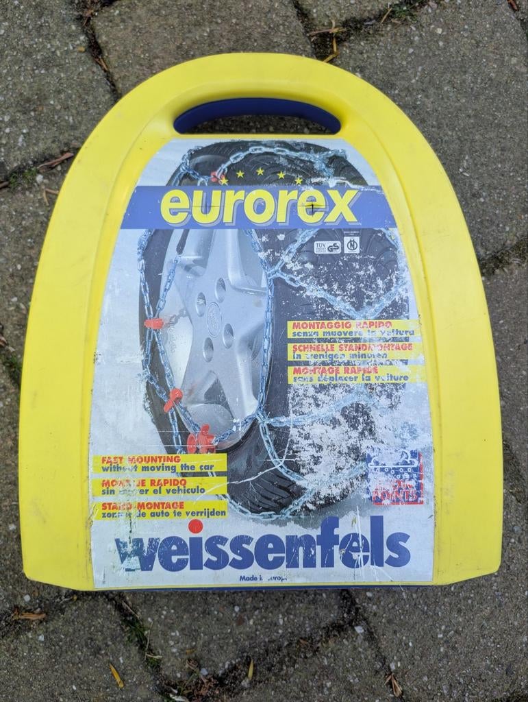 Weissenfels Euro Rex M15 sneeuwkettingen, Auto diversen, Sneeuwkettingen, Ophalen of Verzenden