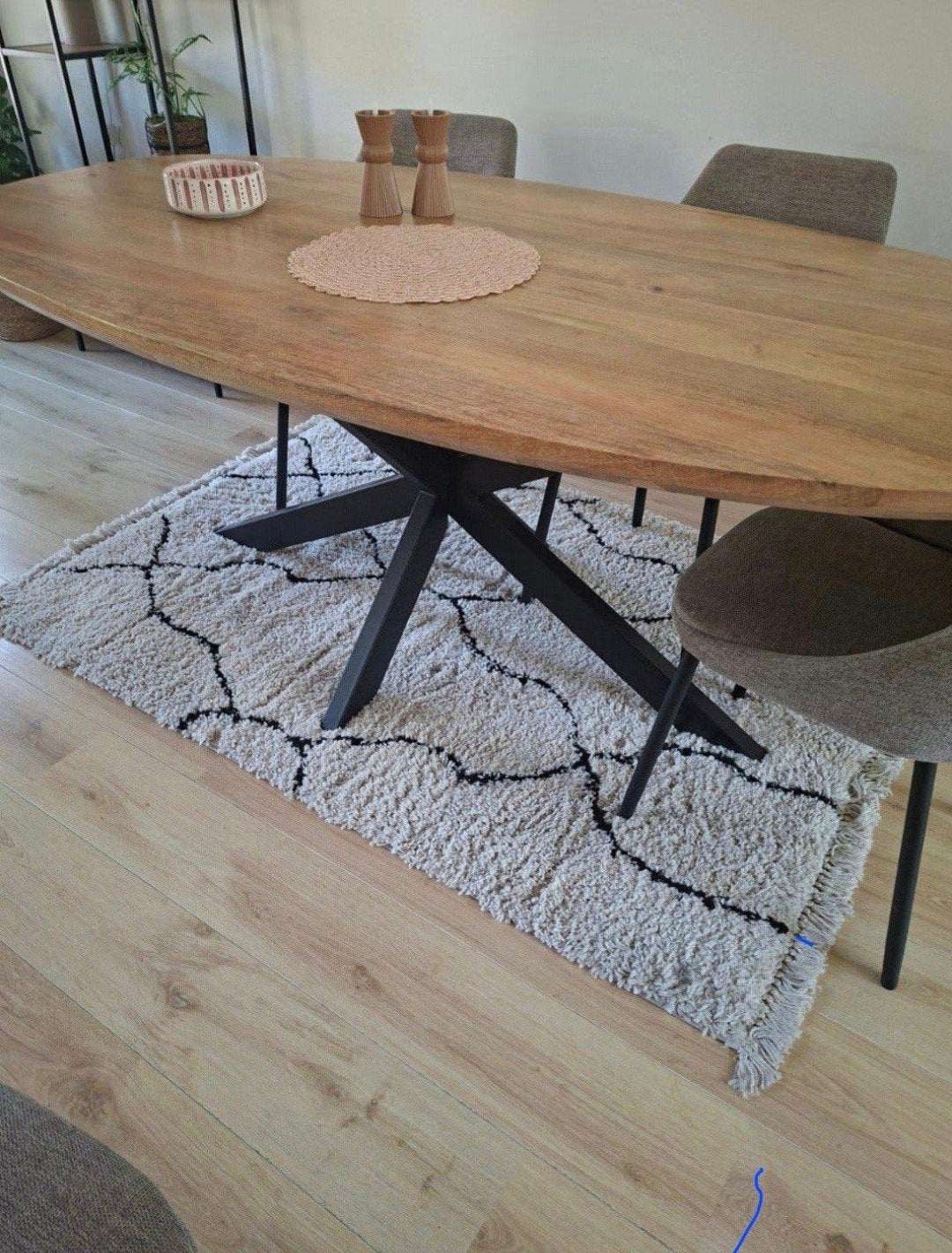 vloerkleed zgan karwei, Huis en Inrichting, Stoffering | Tapijten en Kleden, Ophalen, Zo goed als nieuw, Rechthoekig, 200 cm of meer