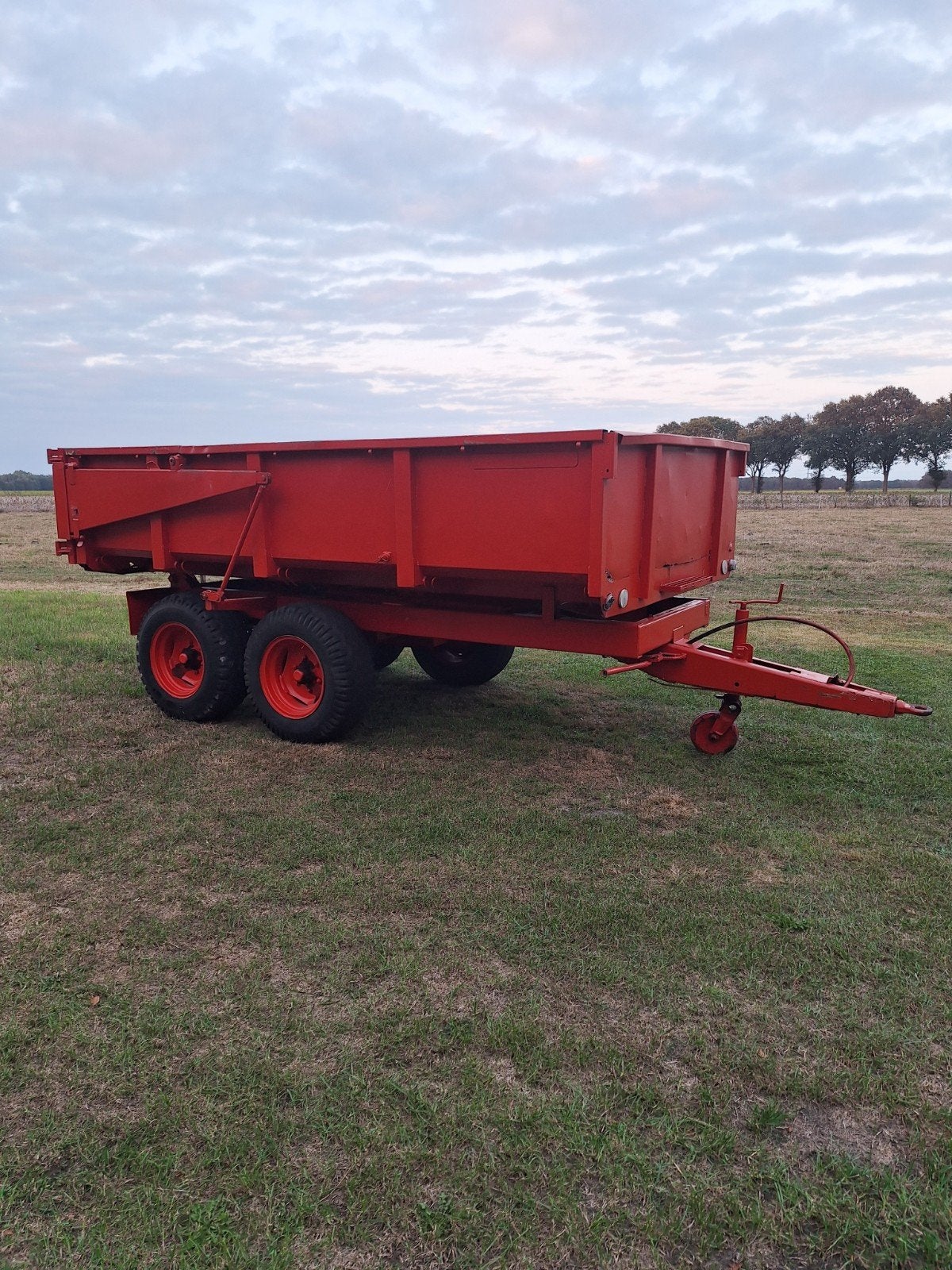 Kipper 6 ton, Ophalen, Transport