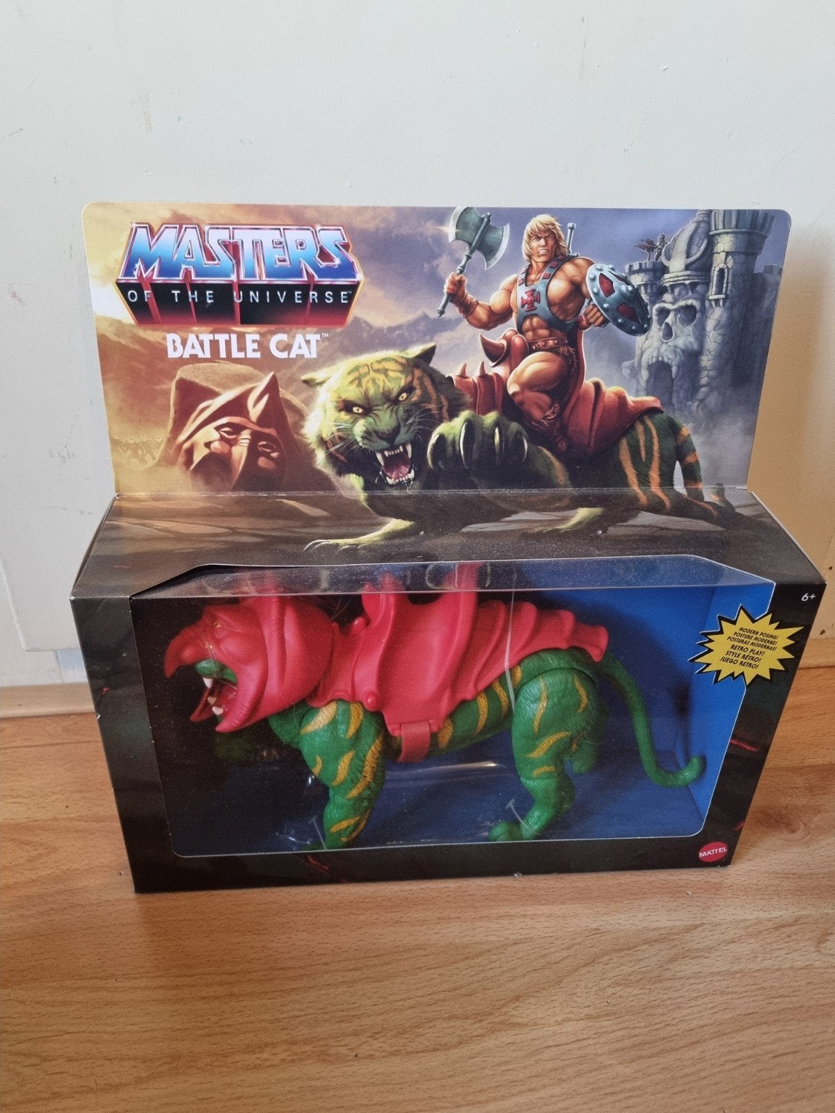 Masters of the Universe Origins Battle Cat Retro Replica, Ophalen of Verzenden, Nieuw