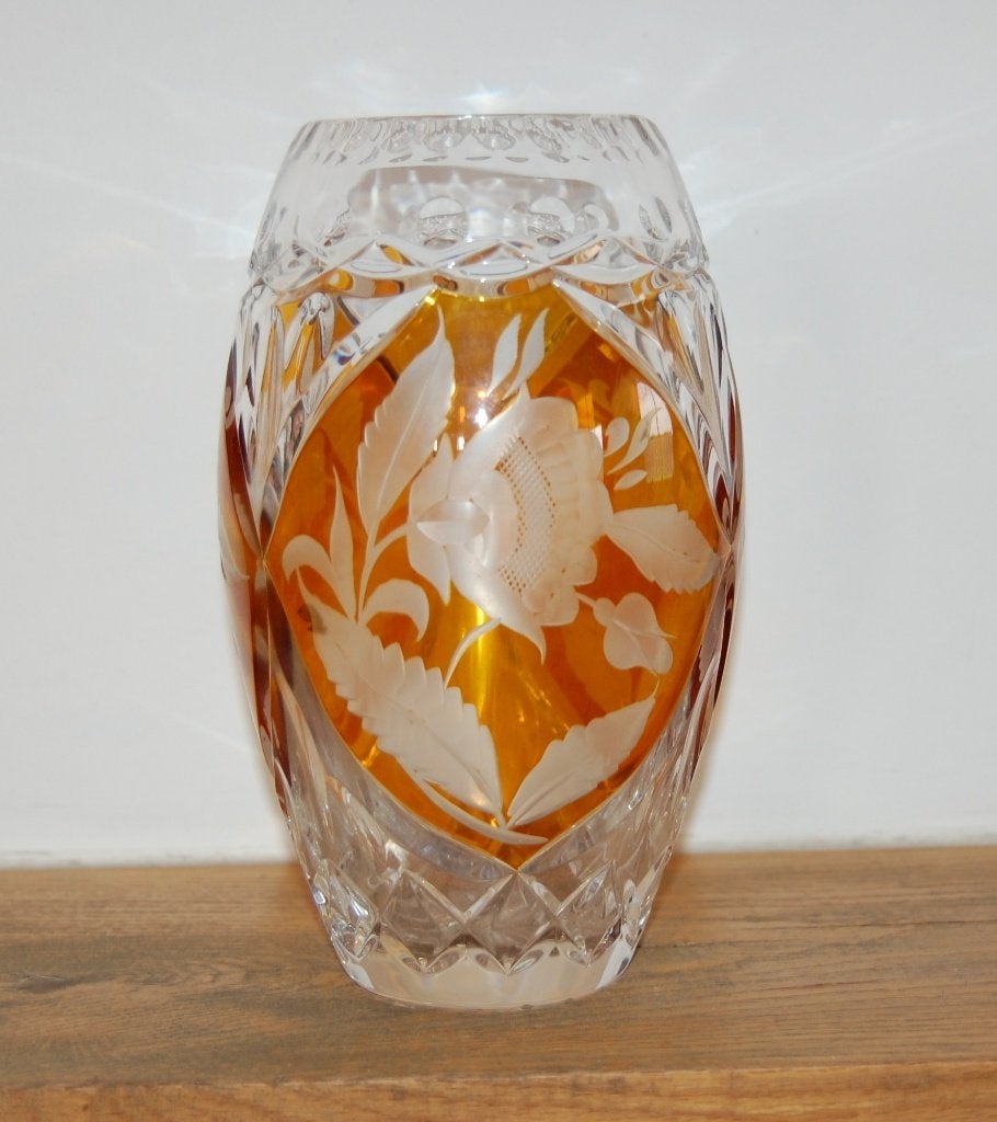 vintage loodkristal Julia jaren 60 20 cm, Antiek en Kunst, Antiek | Glas en Kristal, Ophalen of Verzenden