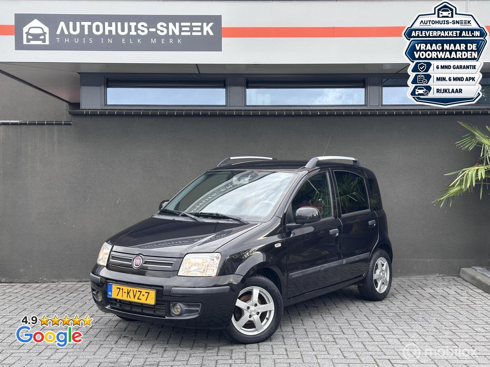 Fiat Panda 1.2 Emotion|Airco |Climate|Multi Stuur 115dkm, Voorwielaandrijving, Gebruikt, 1242 cc, Origineel Nederlands