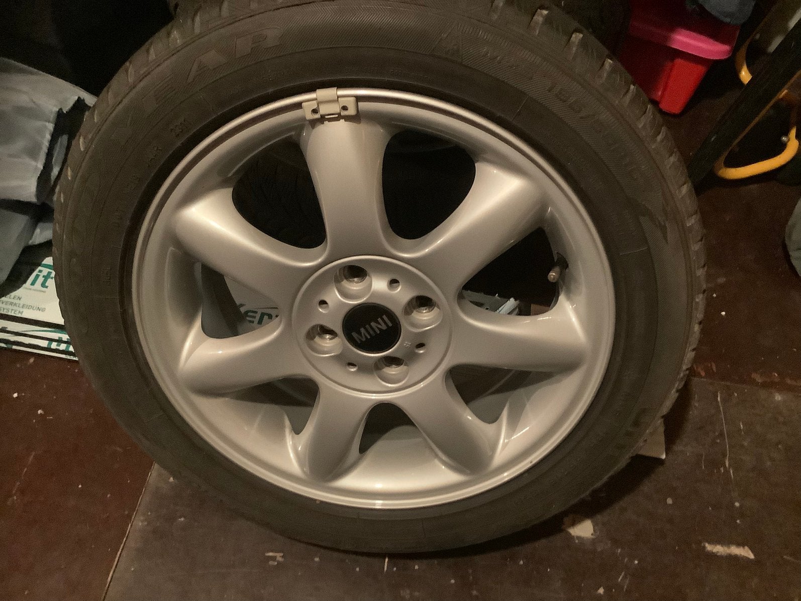 4 stuks lichtmetalen sportvelgen 16’  mini cooper/one, Ophalen of Verzenden, Zo goed als nieuw