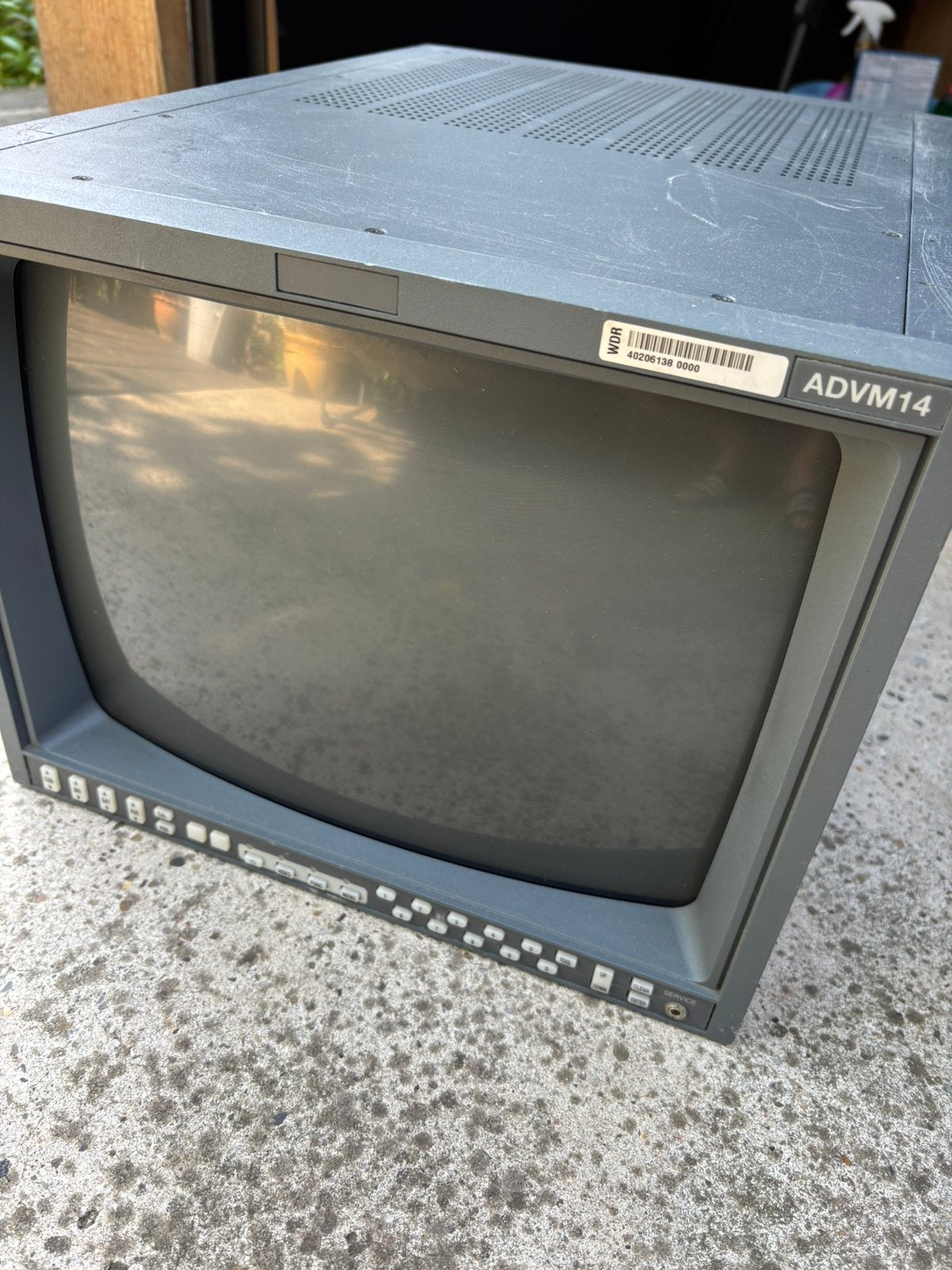 Barco ADVM14 Professional CRT Monitor - Defect, Audio, Tv en Foto, Ophalen, Gebruikt, 100 cm of meer, Overige merken