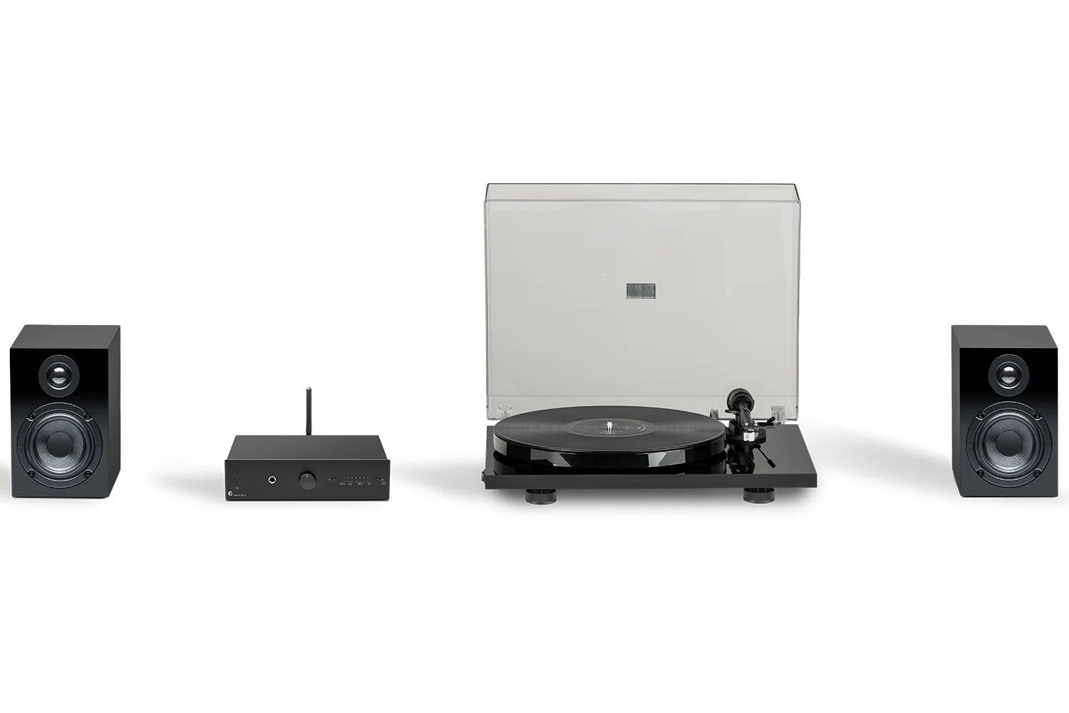 Pro-Ject Stereo Set E Phono | platenspeler, speakers en amp, Ophalen of Verzenden, Nieuw, Overige merken