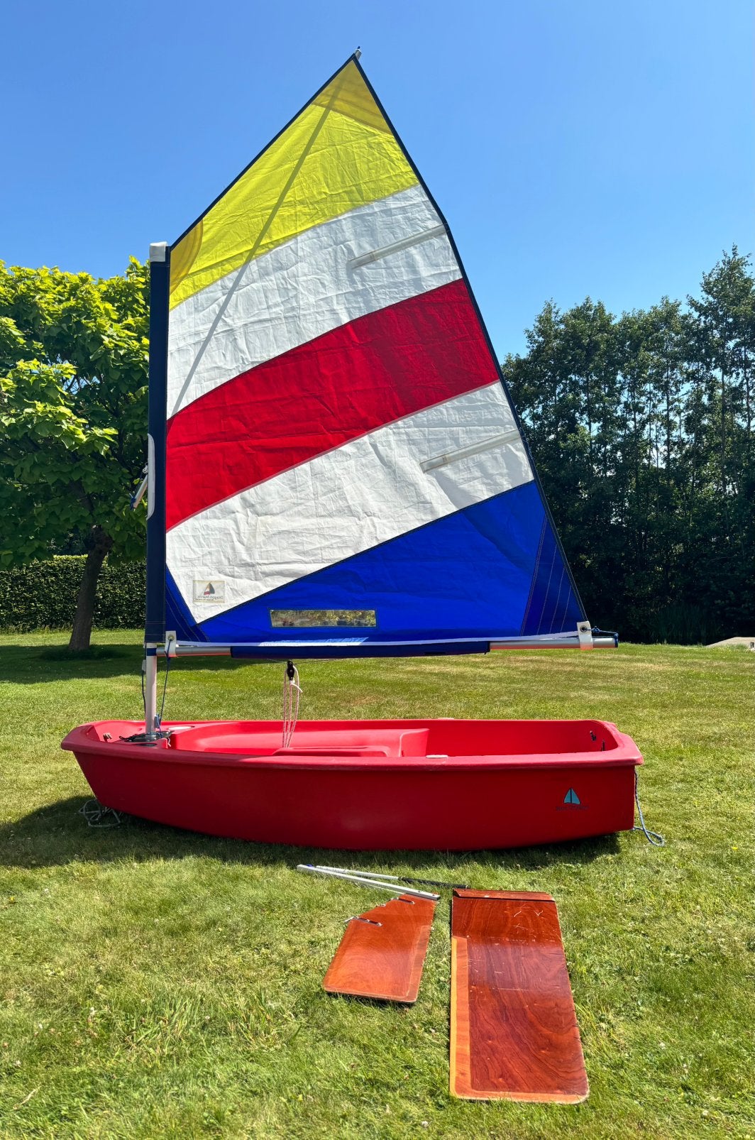 Dragon Marine Optimist zeilboot- Compleet, Gebruikt, Polyester, Optimist, Overige merken