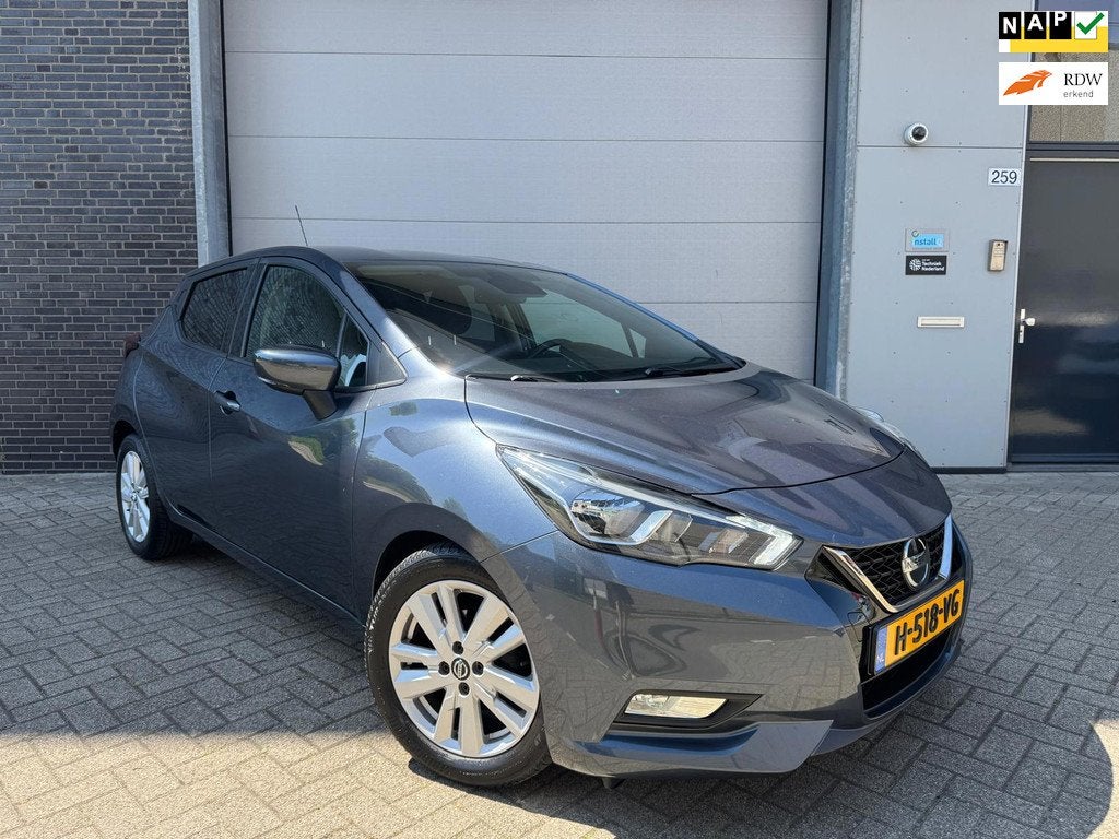 Nissan Micra 1.0 IG-T N-Connecta [AUT|Achteruitrijcamera|Car, 1055 kg, Lichtsensor, Origineel Nederlands, 3 cilinders