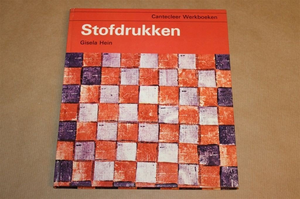 Stofdrukken — Handboek Textieldruk met Stempels en Roldruk, Ophalen of Verzenden, Gelezen, Overige onderwerpen