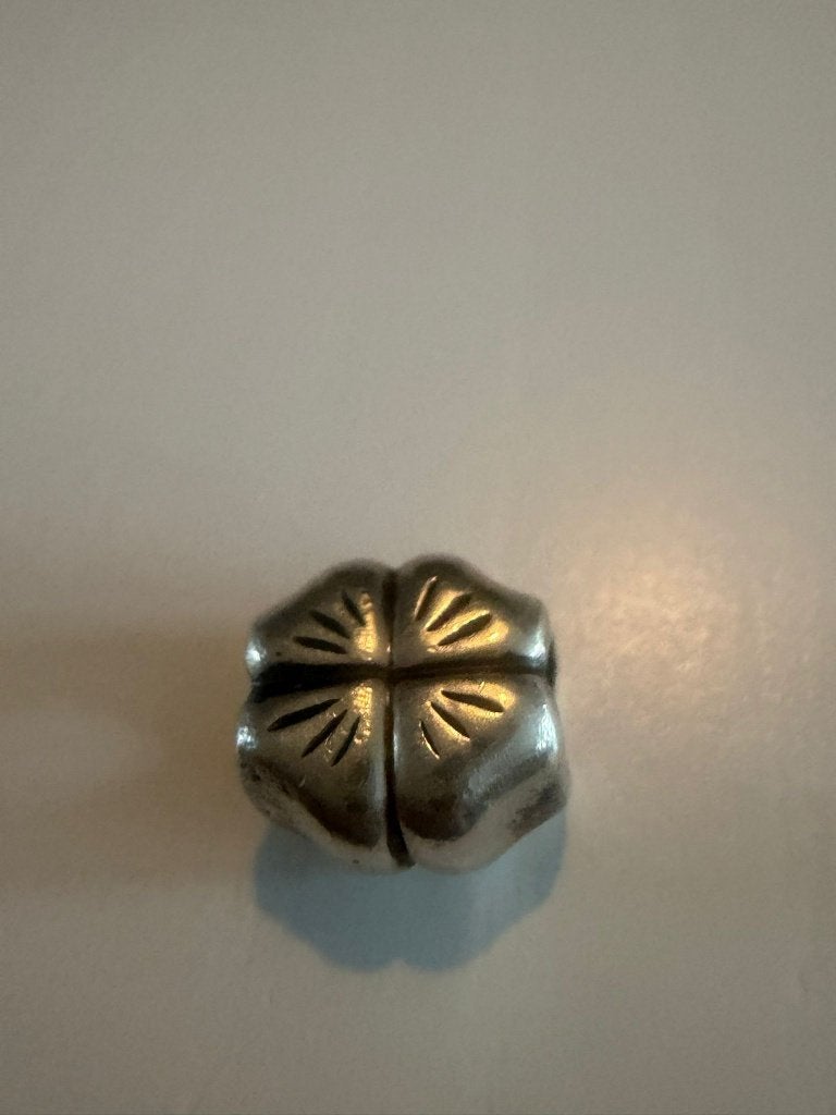 Originele PANDORA zilveren bedel - "Klavertje vier", Pandora, Ophalen of Verzenden, Zo goed als nieuw, 1 bedel