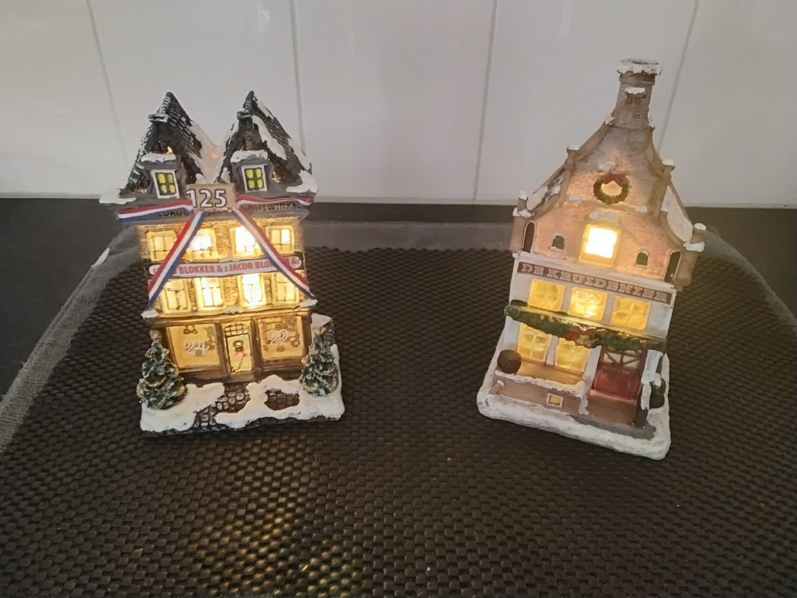 Kerstdorp huisjes, Ophalen of Verzenden