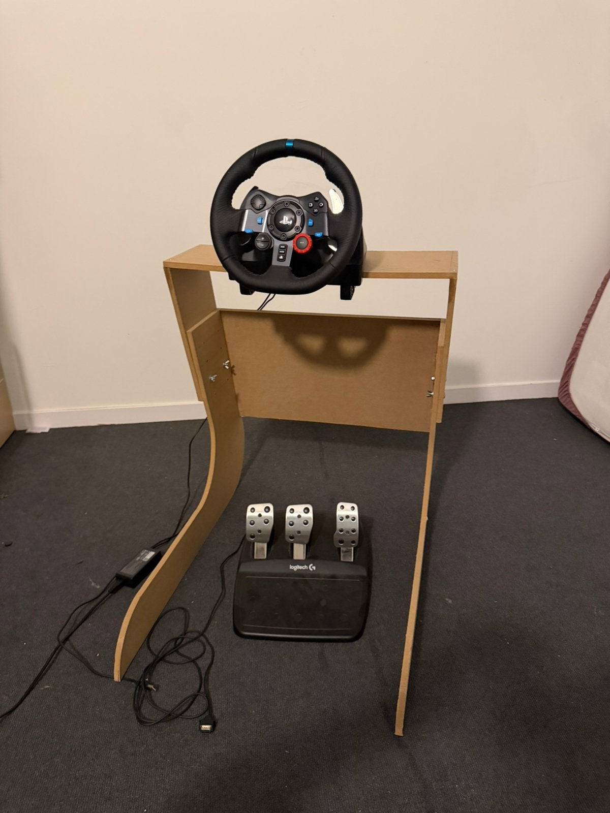 LOGITECH G G29 Racestuur, Ophalen of Verzenden, Zo goed als nieuw, Stuur of Pedalen, PlayStation 4
