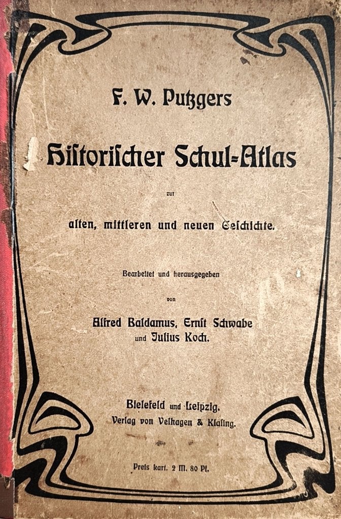 Historischer Schul-Atlas zur alten, 1913 !, Ophalen of Verzenden