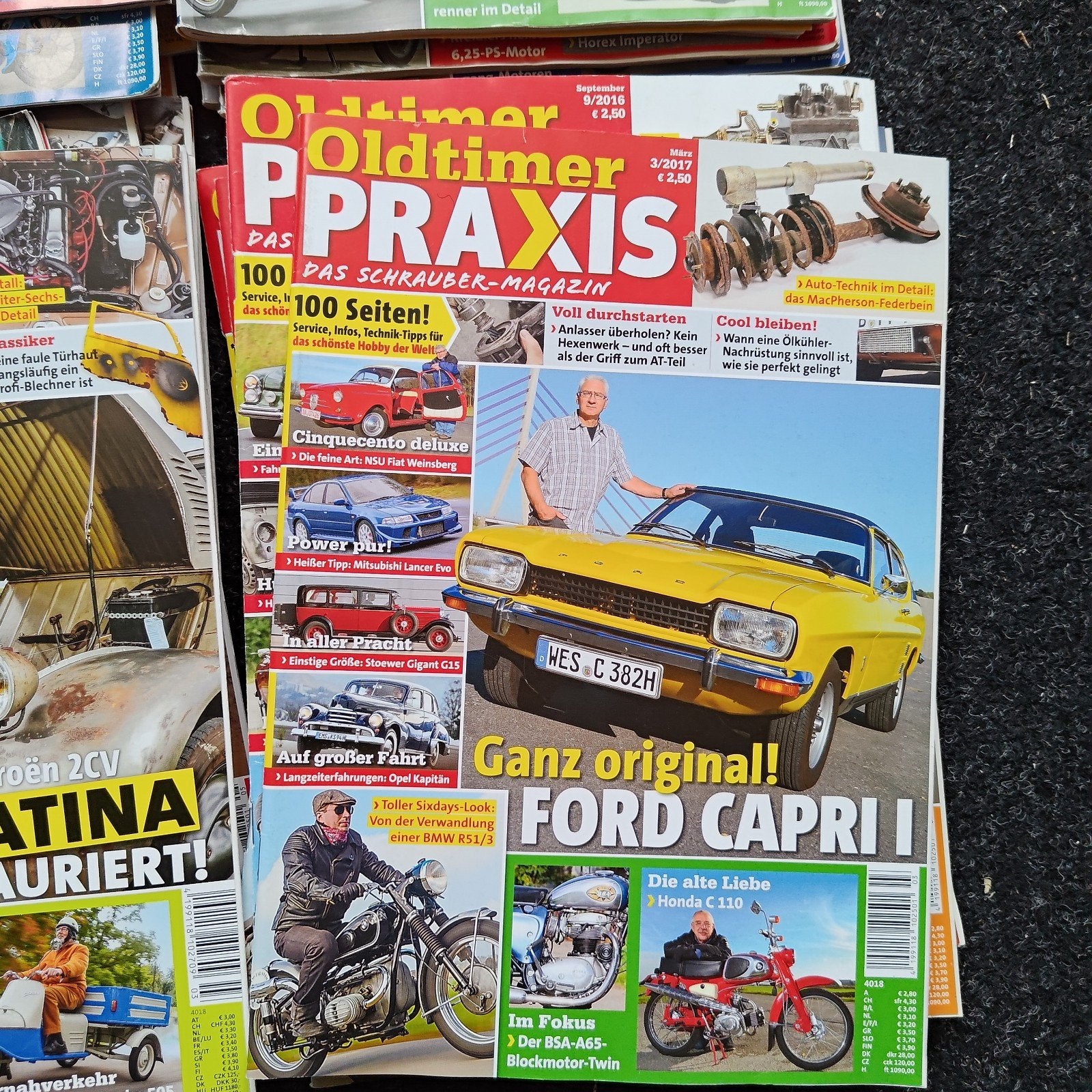 Oldtimer Praxis Tijdschriften - Diverse Uitgaven, Ophalen of Verzenden, Gelezen, Overige typen