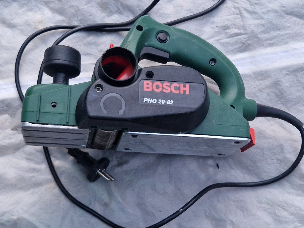Bosch schaafmachine elektrisch, gebruikt, in prima staat, Doe-het-zelf en Verbouw, Schaafmachines, Ophalen of Verzenden, Nieuw