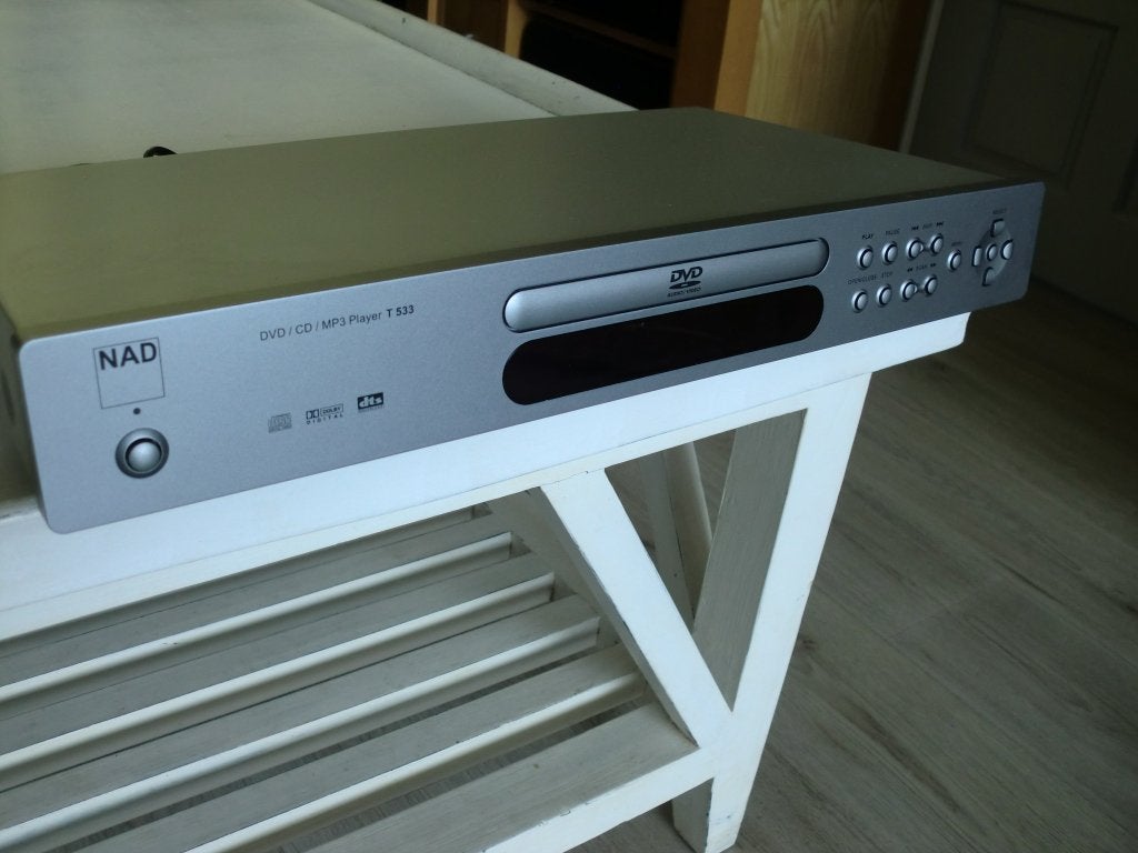 NAD T533 DVD / CD Player onderhoud gehad speelt 100% goed., Ophalen of Verzenden, Refurbished, Dvd-speler, Overige merken