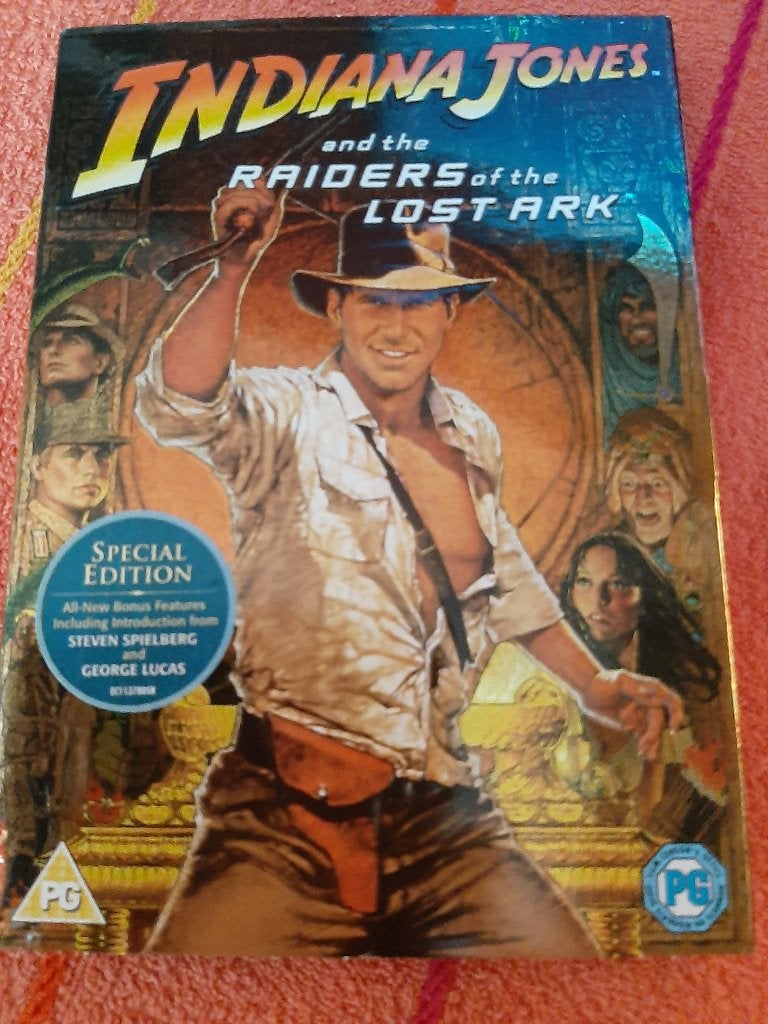Dvd - Indiana Jones and the raiders of the lostark, Cd's en Dvd's, Ophalen of Verzenden, Zo goed als nieuw, Engels, Vanaf 12 jaar