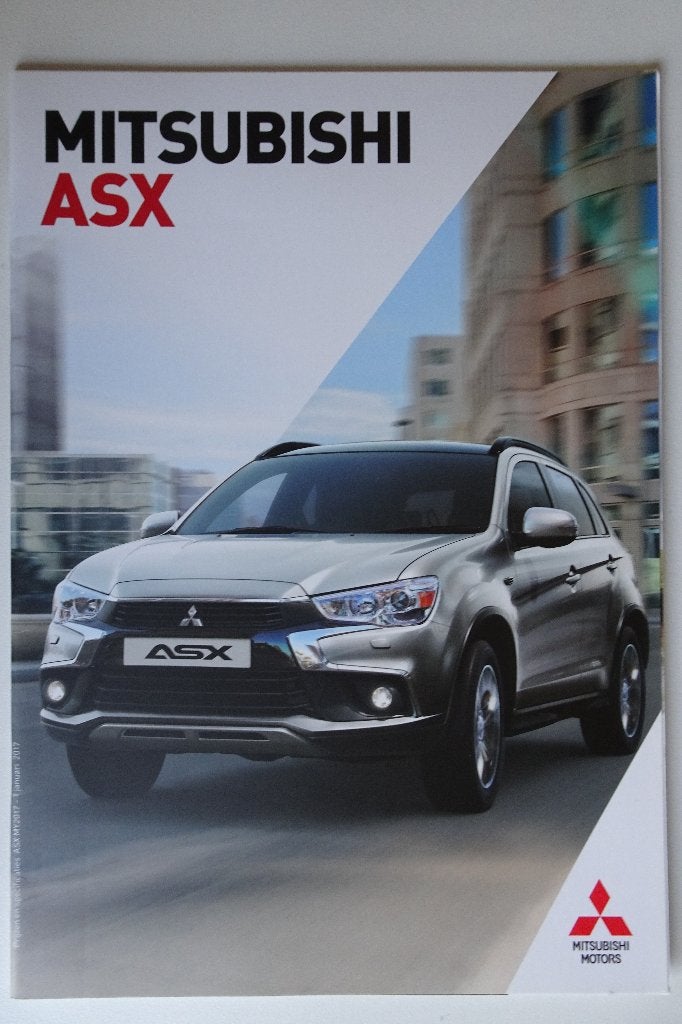 Mitsubishi ASX Brochure - 2017 Model, Ophalen of Verzenden, Mitsubishi Motors, Mitsubishi, Zo goed als nieuw