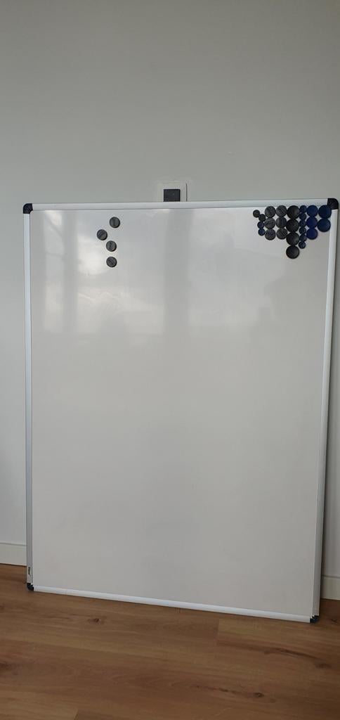 Nobo whiteboard 90x120cm, Ophalen, Magneetbord