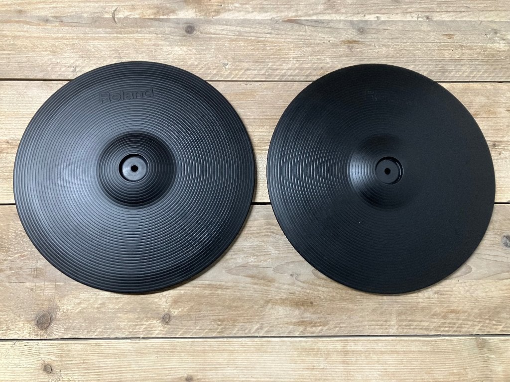 Roland CY-14c Dual triggered bekken pad (CY-14 CY14), Ophalen of Verzenden, Gebruikt, Drums of Percussie