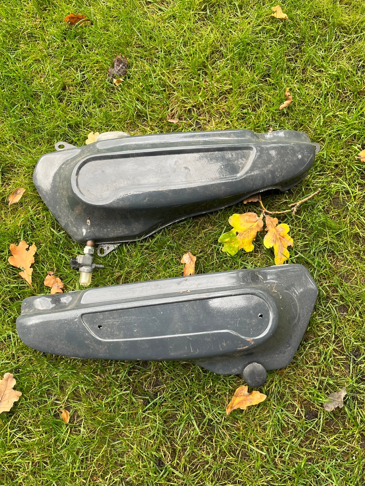 Gecoate tank en kap honda pc50, Ophalen of Verzenden, Tank, Overige merken