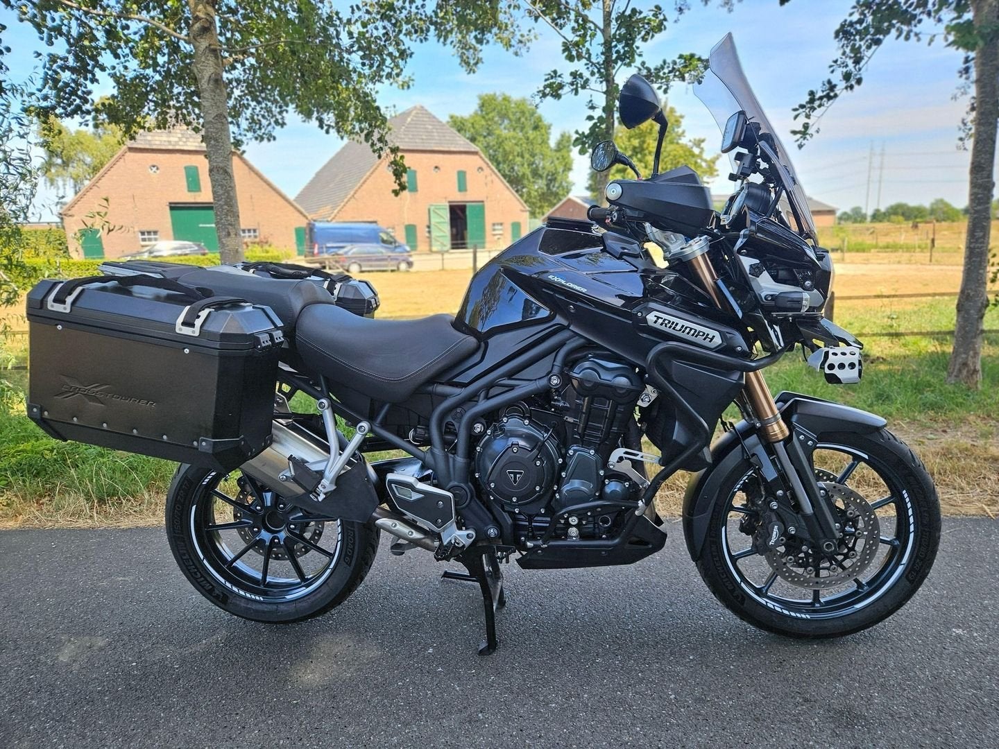 TRIUMPH 1200 EXPLORER TIGER ABS KOFFER 2015 CRUISE VALBEUGEL, Motorrijbewijs A, Bedrijf, Meer dan 35 kW, Overig