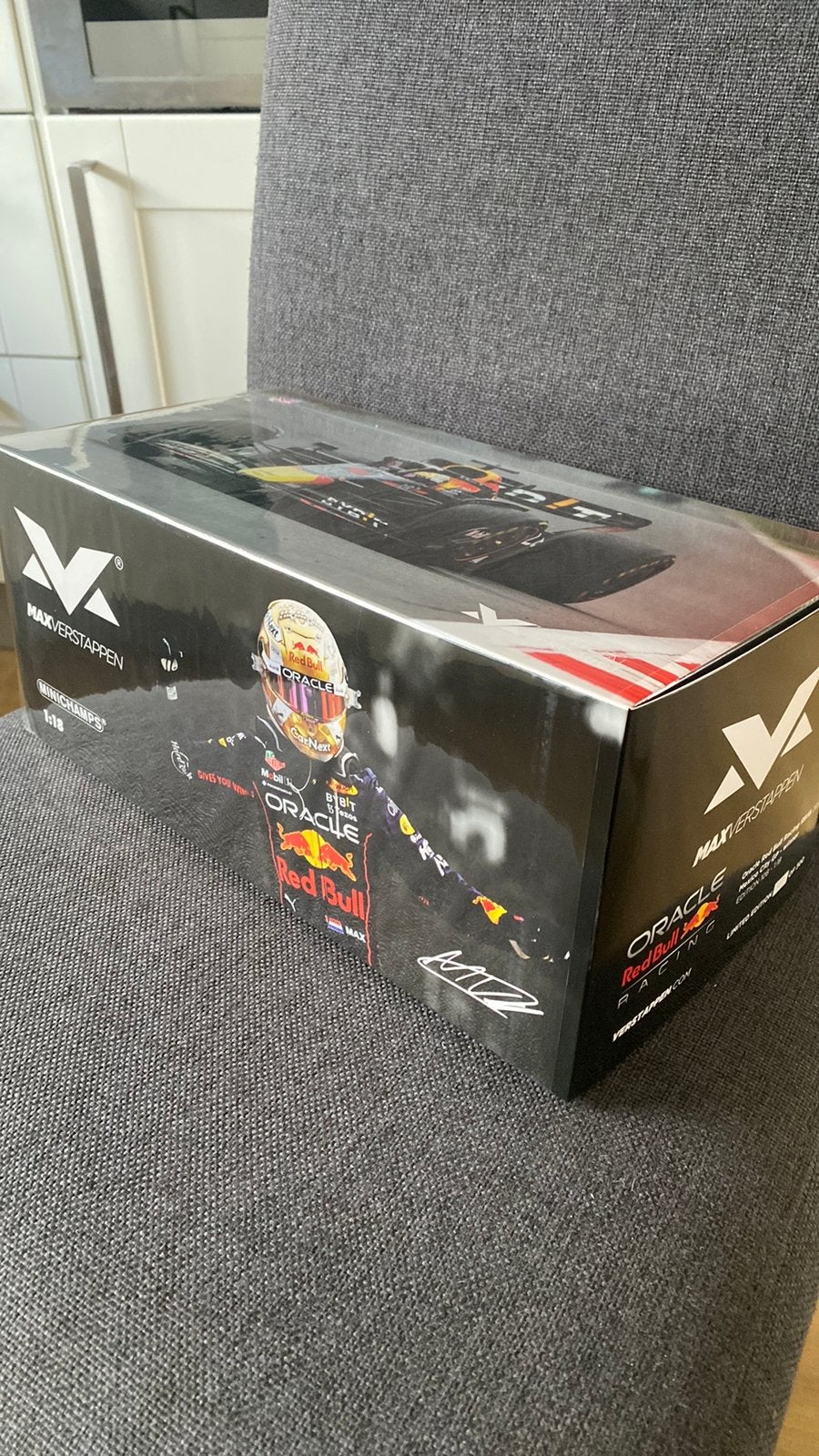 Max Verstappen Minichamps 1:18 Mexico City Winner, Ophalen of Verzenden, Nieuw