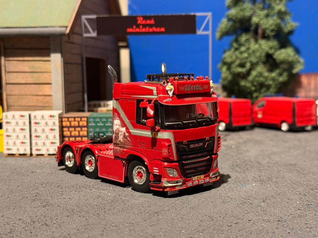 Wsi daf weeda solo, Hobby en Vrije tijd, Modelauto's | 1:50, Wsi, Wsi, Ophalen of Verzenden, Zo goed als nieuw