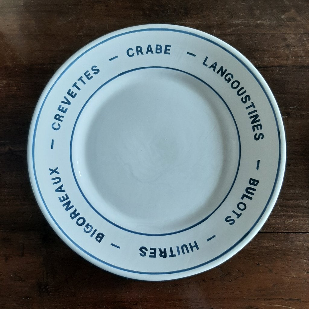 🦀Vintage: Keramisch plateau - Schelp- & schaaldier🏷️€70,-, Huis en Inrichting, Gebruikt, Overige merken, Ophalen of Verzenden