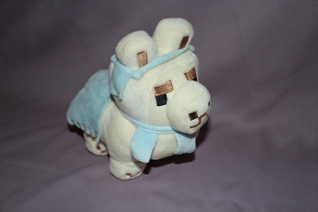 ZGAN Minecraft Baby Llama wit - 16cm knuffel pluche, Kinderen en Baby's, Speelgoed | Knuffels en Pluche, Overige typen, Ophalen of Verzenden