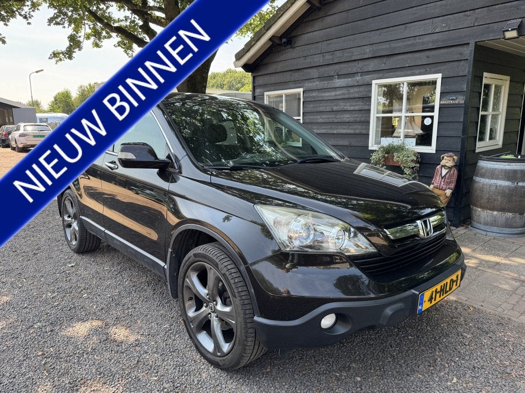 Honda CR-V 2.0i Elegance (bj 2009, automaat), Auto's, Honda, 1998 cc, Stof, Gebruikt, Zwart