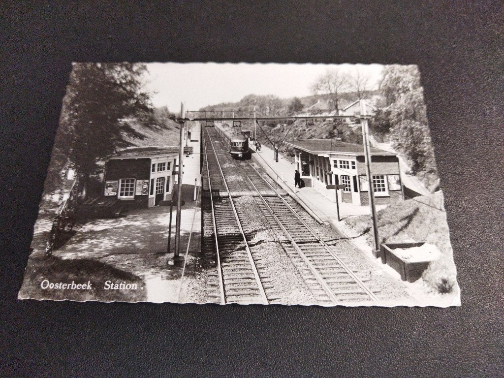 Ansichtkaart Oosterbeek Station, Ophalen of Verzenden, 1960 tot 1980, Gelopen, Gelderland