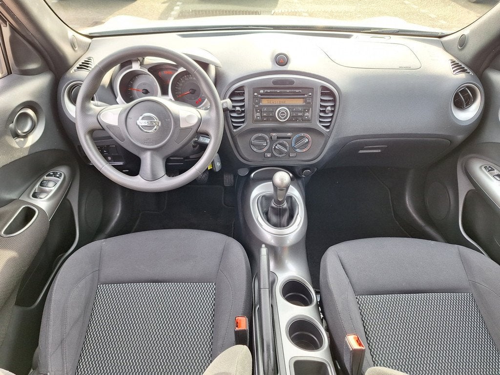 Nissan Juke 1.6 Visia bouwjaar 12-2017 / NEDERLANDSE AUTO, Auto's, Nissan, Voorwielaandrijving, Stof, Euro 6, Origineel Nederlands