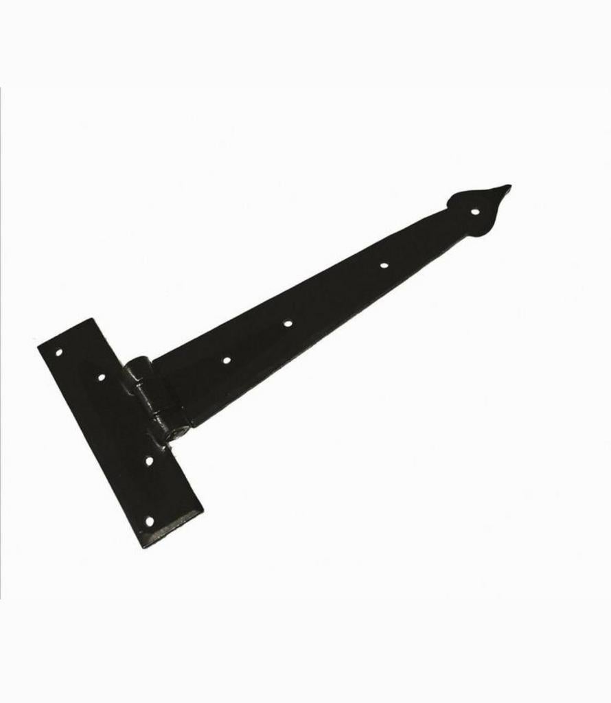 Nieuwe zwarte smeedijzeren scharnieren, lengte 300 mm., Nieuw, Minder dan 100 cm, 25 tot 50 cm, 50 tot 100 cm