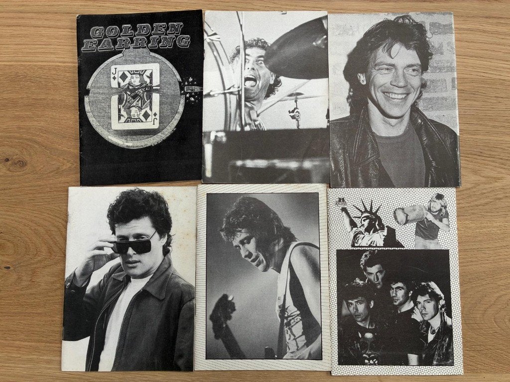 Golden Earring fanclubbladen jaargang 1983, Ophalen of Verzenden, Zo goed als nieuw, Boek, Tijdschrift of Artikel