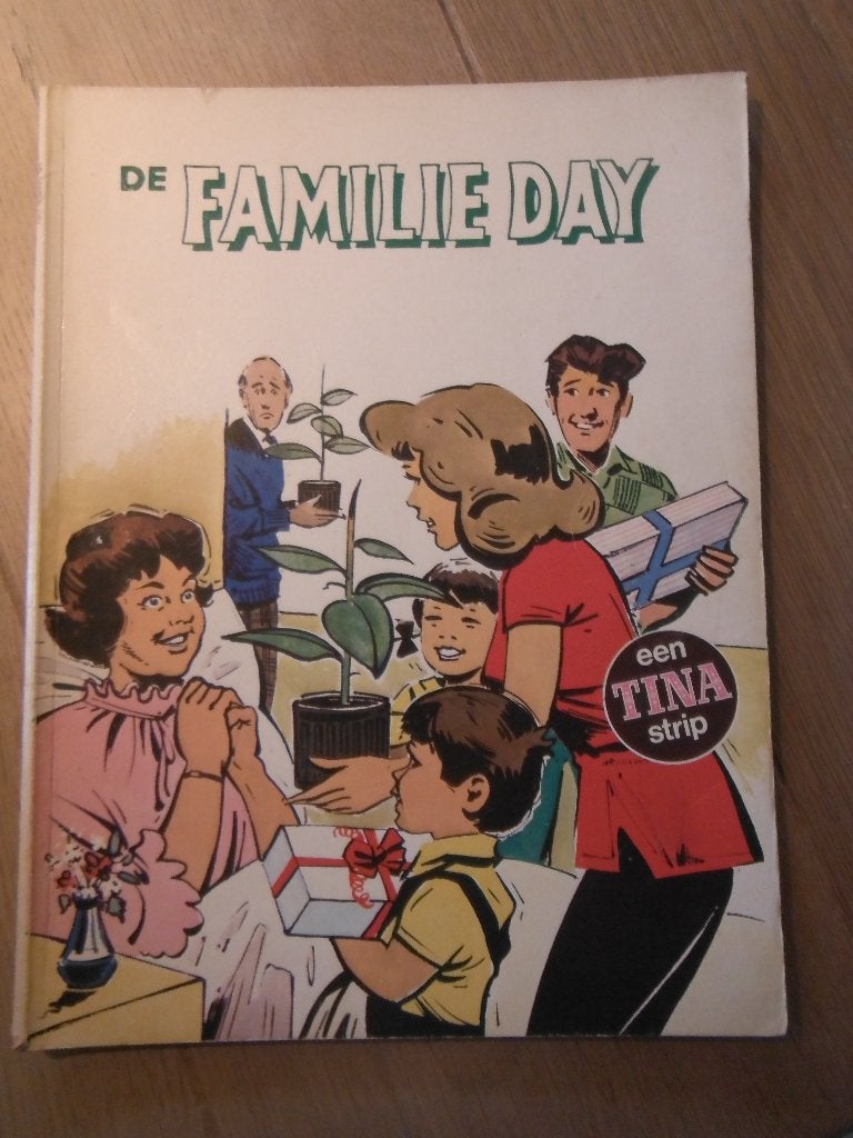 Een Tina Strip. De Familie Day. 1973., Eén stripboek, Ophalen of Verzenden, Gelezen