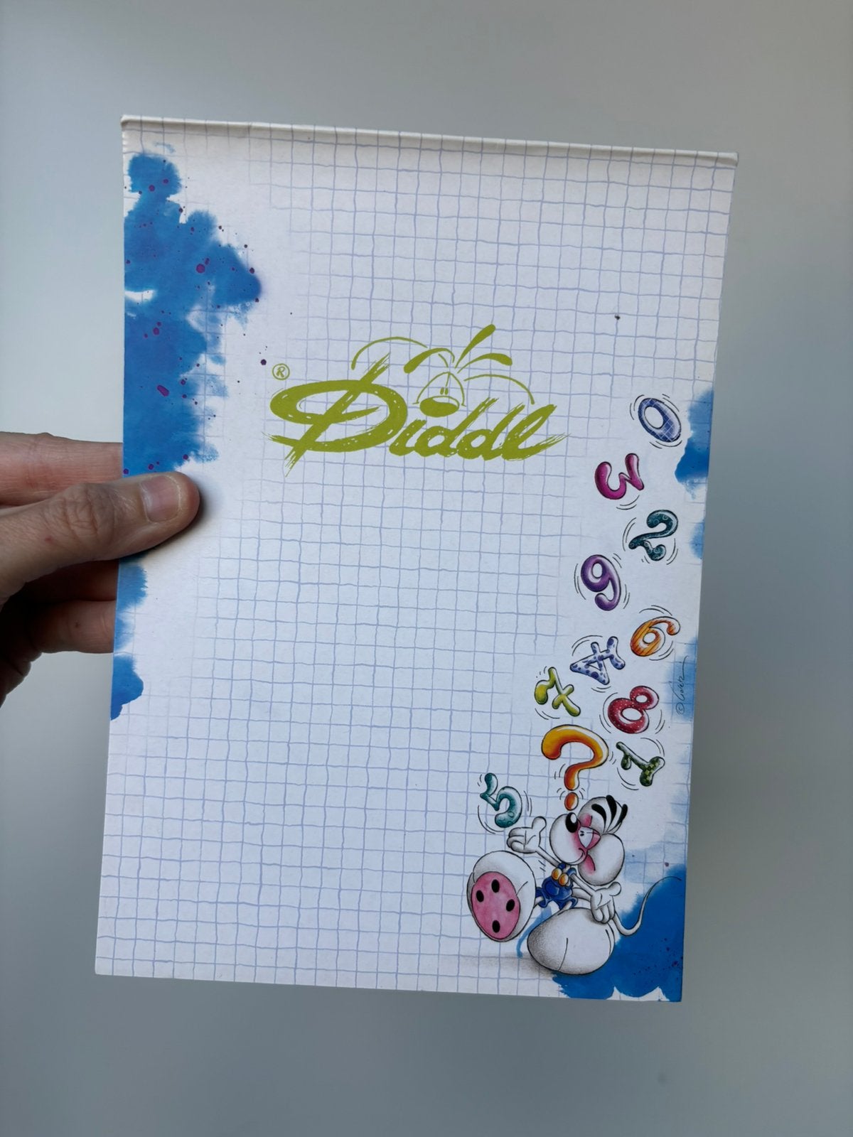 Diddl a5 blok nummer 338, Verzenden, Diddl, Zo goed als nieuw, Papier, Kaart of Schrift