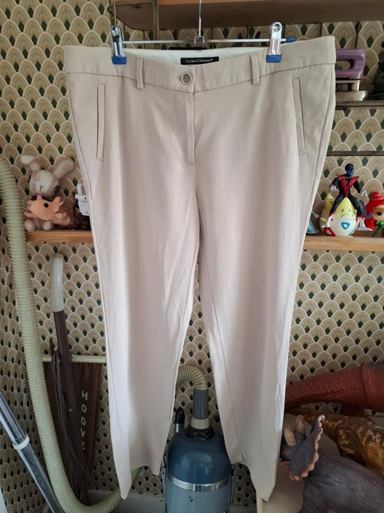 Luisa cerano broek maat 42, Beige, Maat 42/44 (L), Ophalen of Verzenden, Zo goed als nieuw